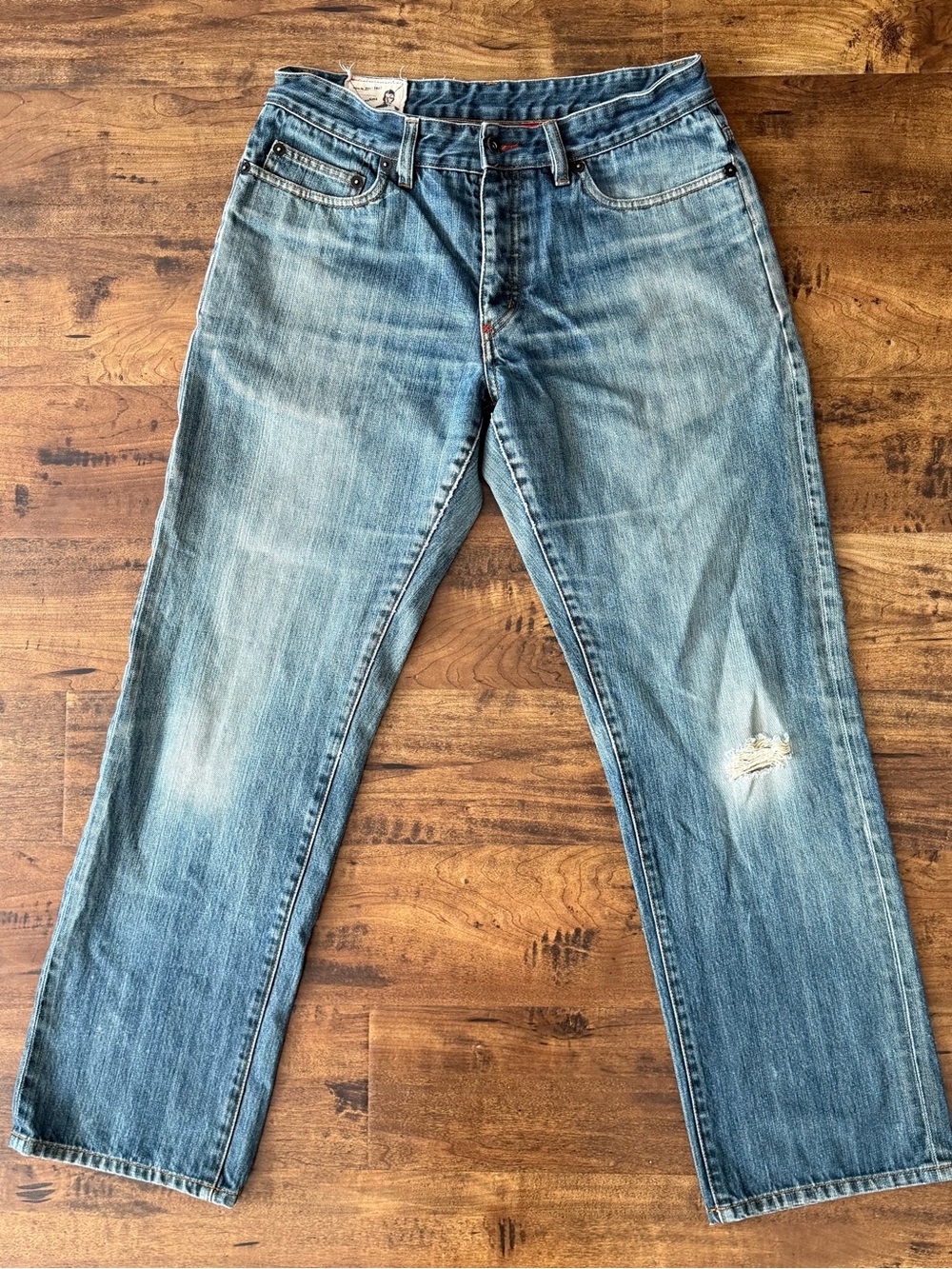 RARE Vintage A. Kurtz Men’s Button Fly Military Jeans 34x30